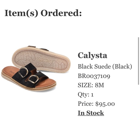 Born Calysta Strapping Sandal - Picture 2 of 5